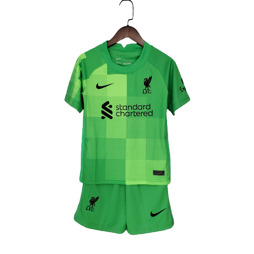 Conjunto Kids Nike Liverpool Green 2023