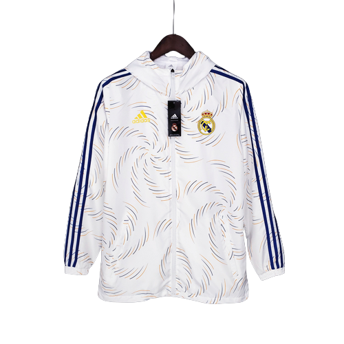 Corta Vento Adidas Real Madrid White