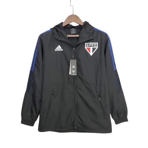 Corta Vento Adidas São Paulo Black