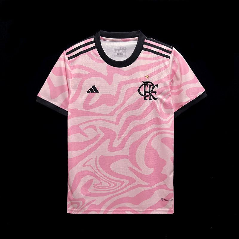 Camisa Adidas Flamengo Pink 23/24