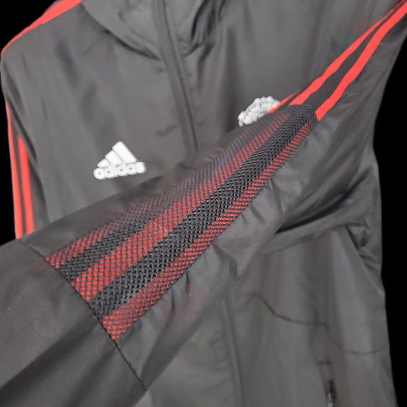 Corta Vento Adidas Manchester United Black