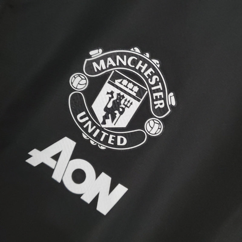 Corta Vento Adidas Manchester United Black