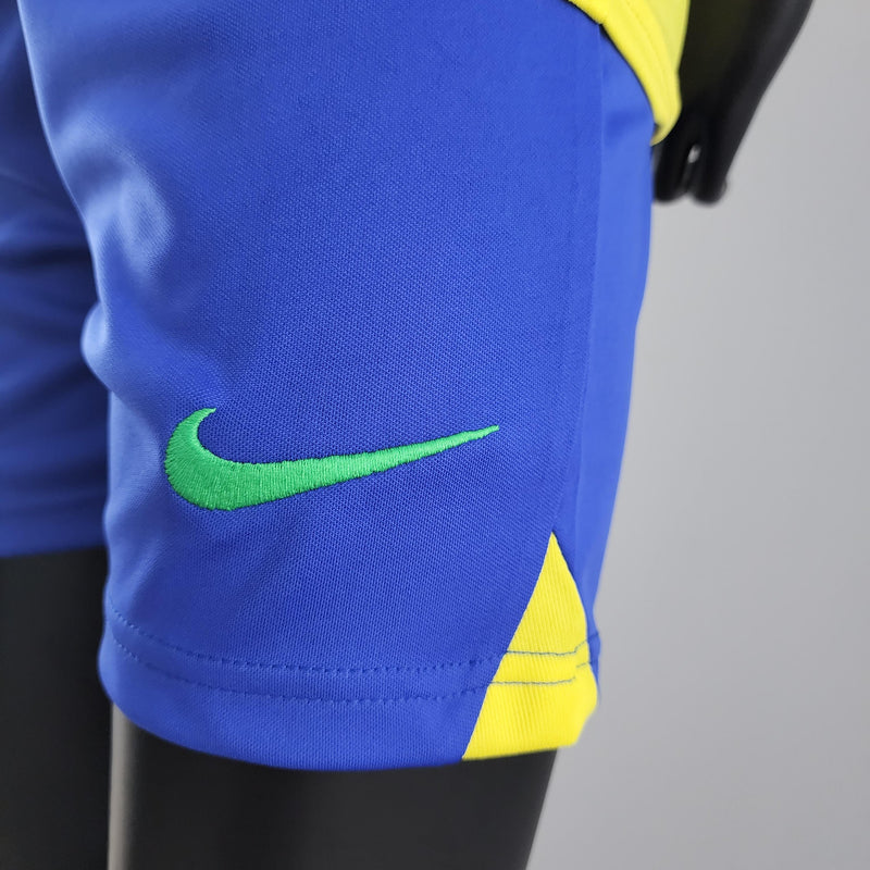 Conjunto Kids Nike Brasil 2022