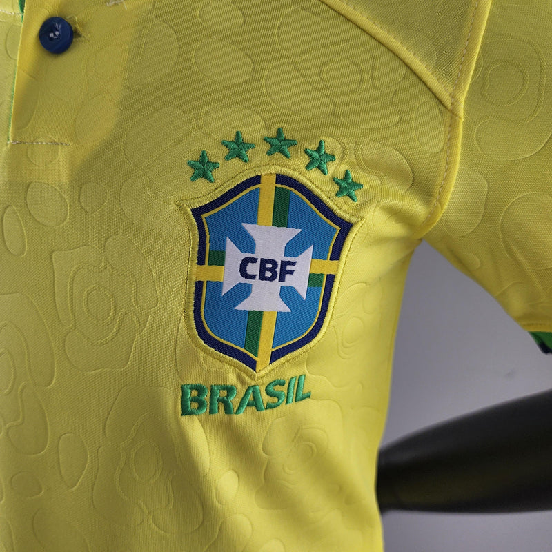 Conjunto Kids Nike Brasil 2022