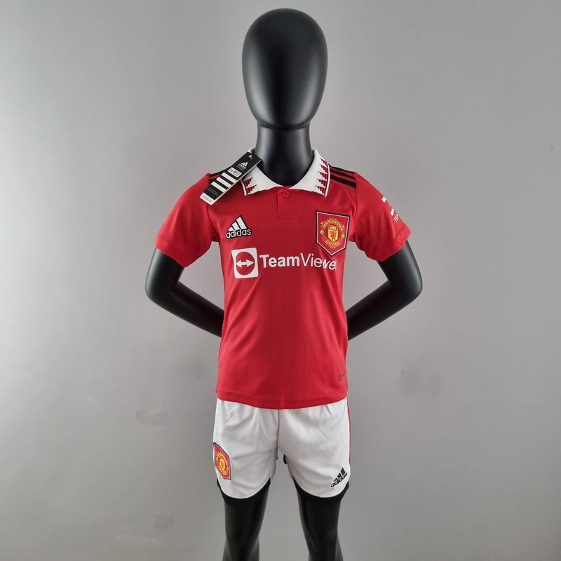 Conjunto Kids Puma Manchester United 2023