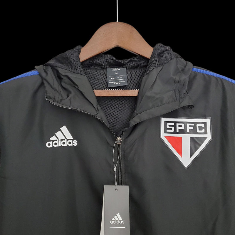 Corta Vento Adidas São Paulo Black