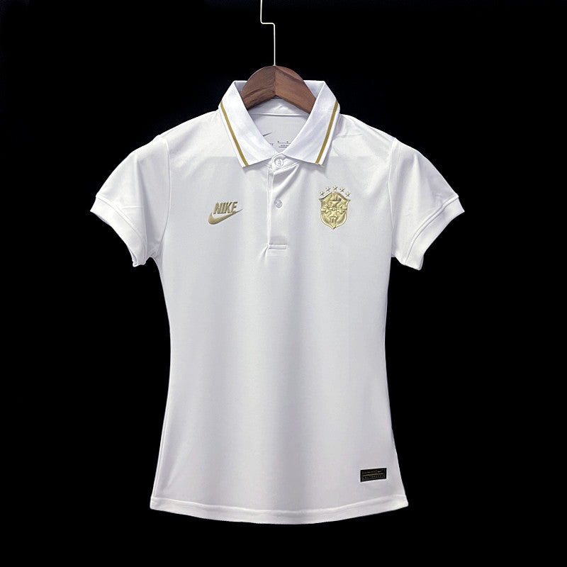 Polo Nike Brasil Gold