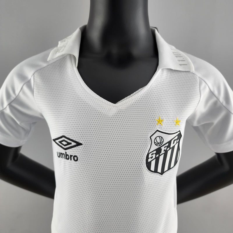 Conjunto Kids Umbro Santos 2023