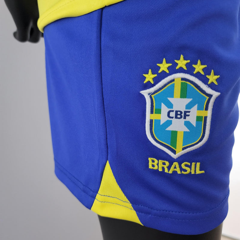 Conjunto Kids Nike Brasil 2022