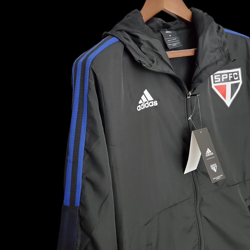 Corta Vento Adidas São Paulo Black