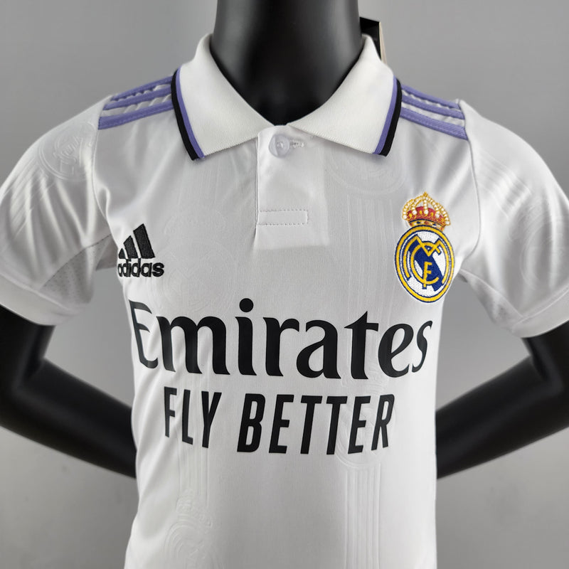 Conjunto Kids Adidas Real Madrid I 2023